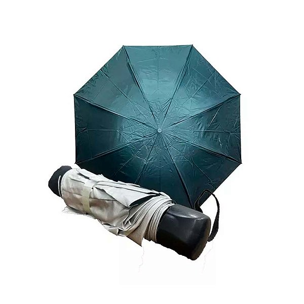 Guarda Chuva de Bolsa com Proteção UV 8 Hastes