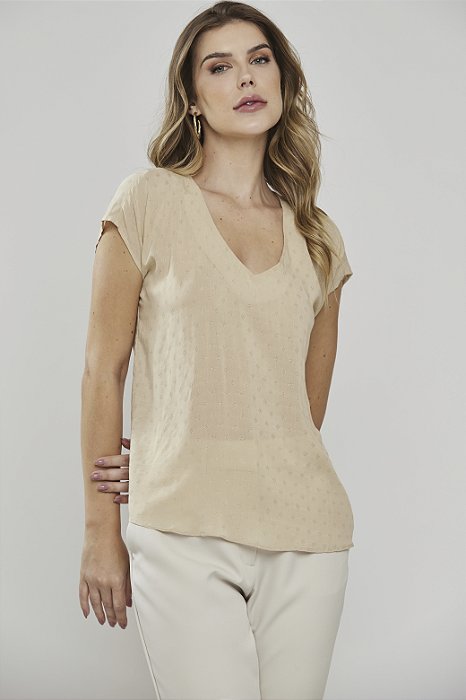 BLUSA MANGA CURTA - ALIRIO