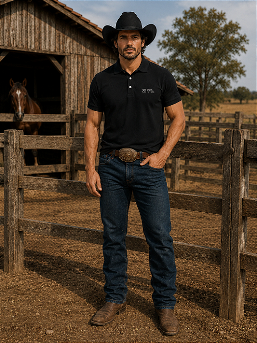 Polo Preta - Texas