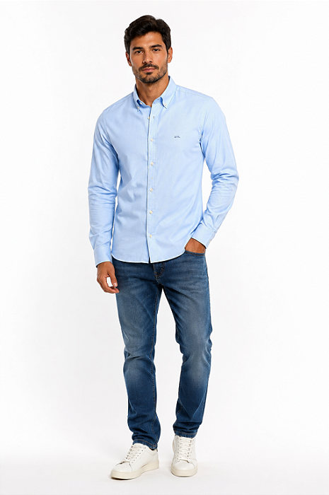 Camisa ML - Azul Bebê