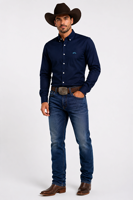 Camisa ML - Azul MARINHO
