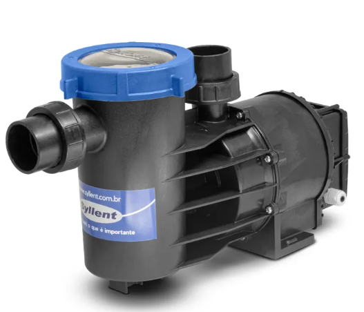 Bomba Para Piscina Syllent PF42M100-220/AS 1 CV Monofásica 220V - Com Pré-Filtro