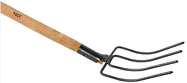 FORCADO RETO 4 DENTES COM CABO DE 1,2 m