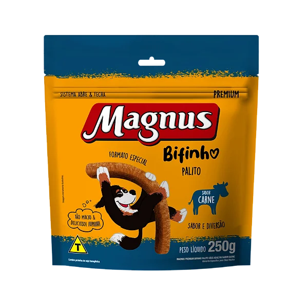 MAGNUS BIFINHO PALITO CARNE 250g