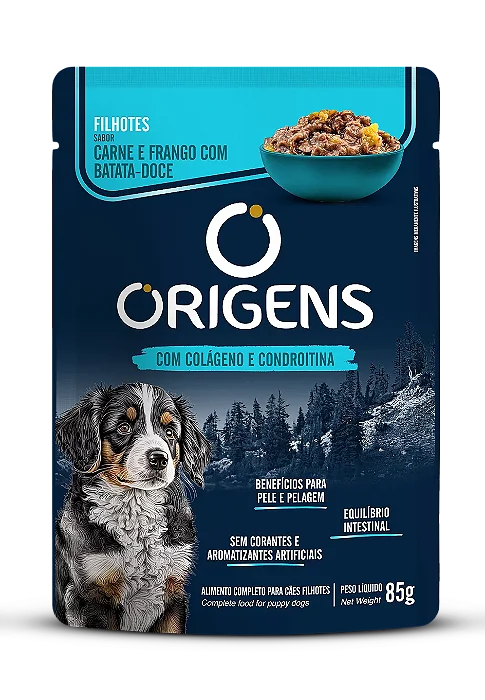 SACHE ORIGENS CAO FILHOTE 85g