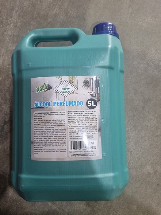 ALCOOL PERFUMADO 5 LITROS