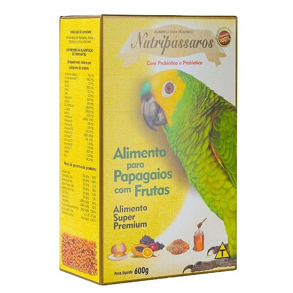 PAPAGAIO MIX SUPER PREMIUM 600 G