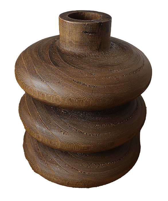 Vaso em Madeira (Tamanho M) - MART