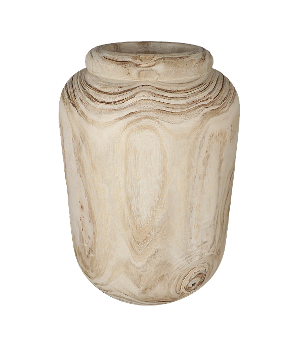 Vaso Madeira Branca (Tamanho M) - MART