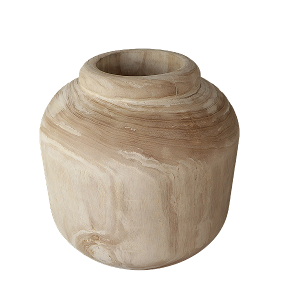 Vaso Madeira Branca (Tamanho P) - MART