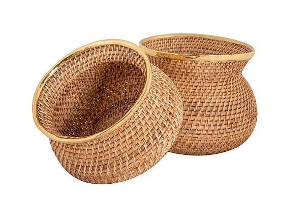 CJ DE CESTO DE FIBRA NATURAL