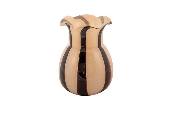 VSO DE VIDRO BEGE GRANDE