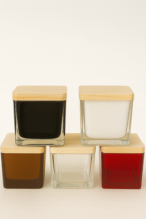 Copo Quadrado Vela 130ml