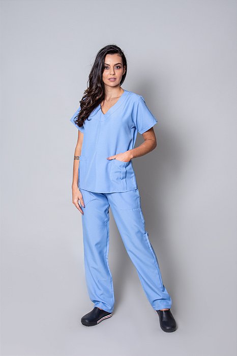 Scrub Feminino Oxford