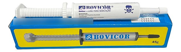 Bovicor Bisnaga 45g Marcação de Gado a Frio