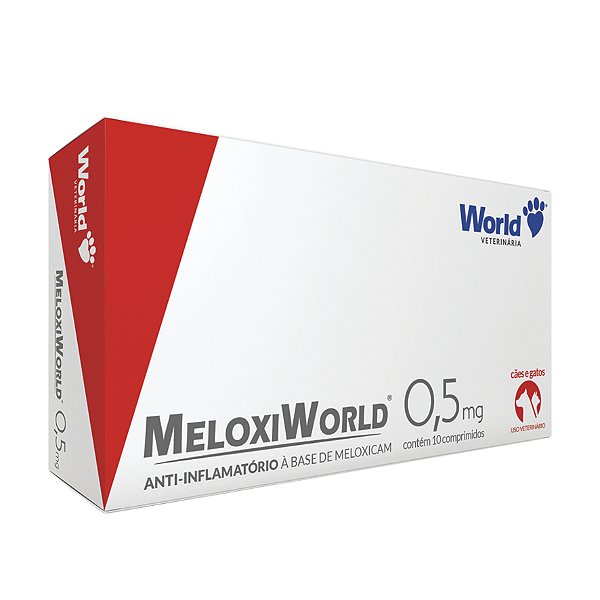 Meloxiworld 0,5mg - 10 Comprimidos