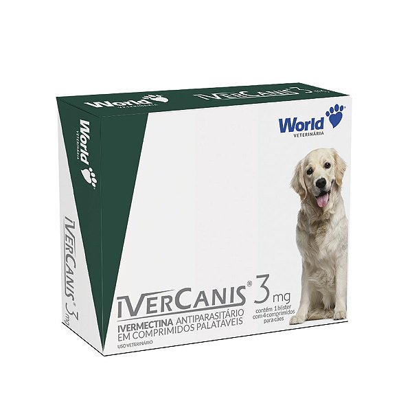 Ivercanis - 4 Comprimidos