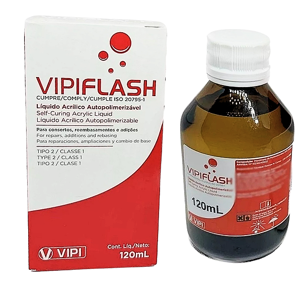 Resina Acrílica Auto Polimerizavel Líquida FAST (120 ml) -