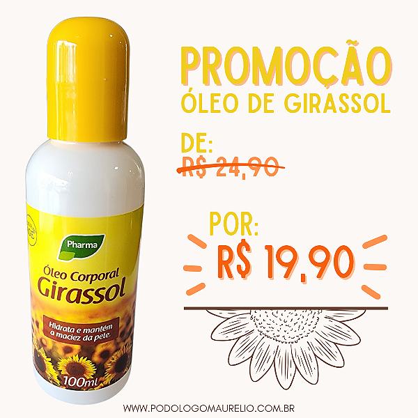 ÓLEO DEGIRASSOL- Pharma (SUPER OFERTA)