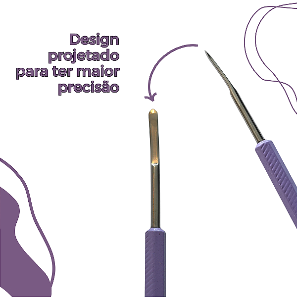 Micro Formão Modificado - Tipo B - Afiado kpr Lilás