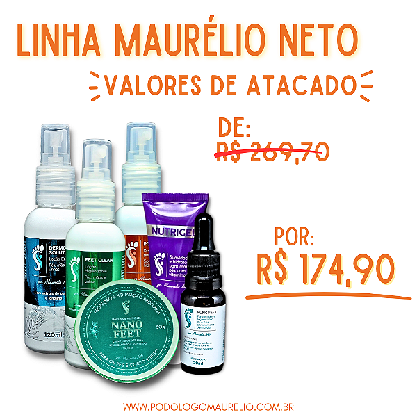 Kit Linha Maurélio Neto - Valores de Atacado (Promoção) Aproveite