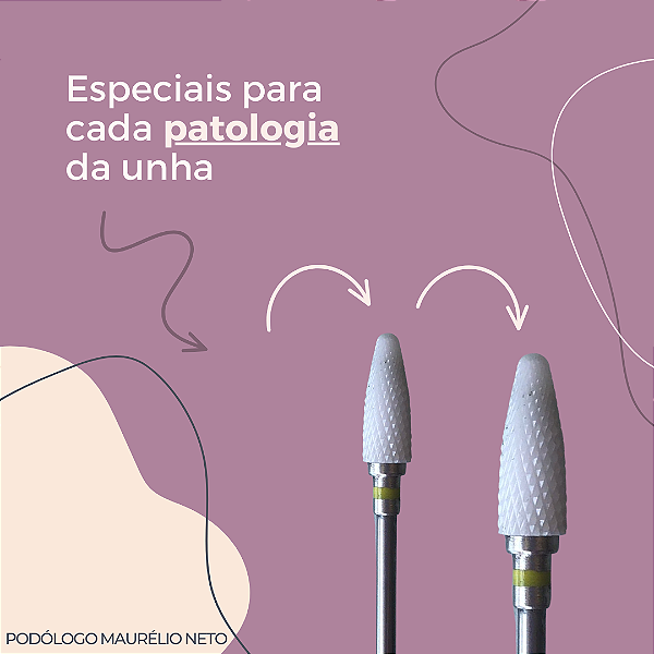 Fresas Podológicas em Cerâmica N 1508 CXF