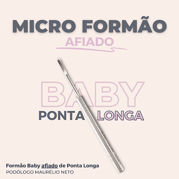 Formão Baby - Ponta Alongada - Afiado (kPR)