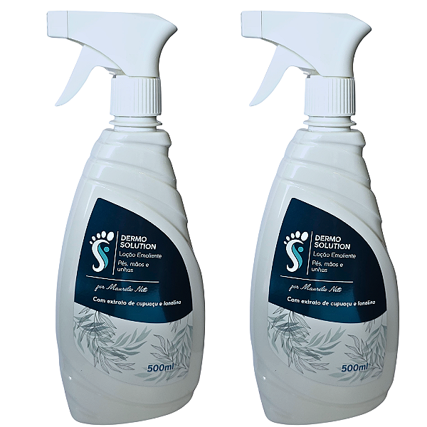 DERMO SOLUTION - 500ml -(EMOLIENTE) (2) UNIDADES Promoção de lançamento