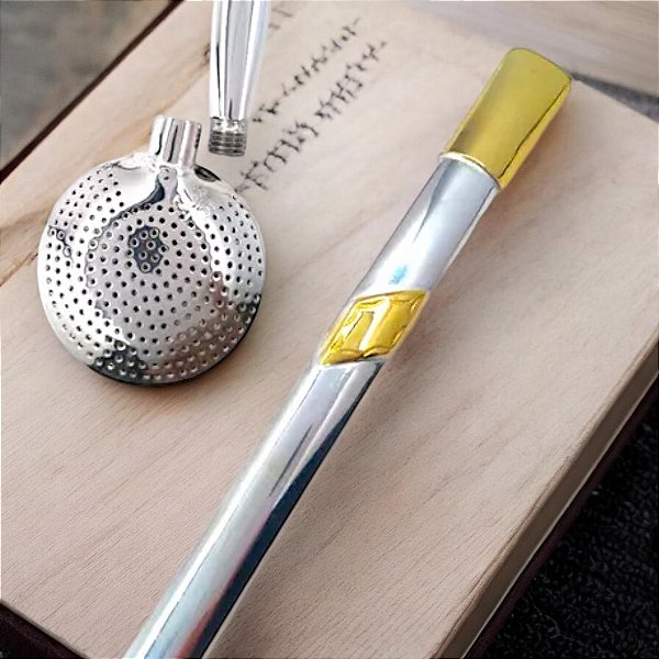 Bomba De Prata 600 Ouro 12k+cesto Rosca+ Escova Limpeza Chapinha para Gravar