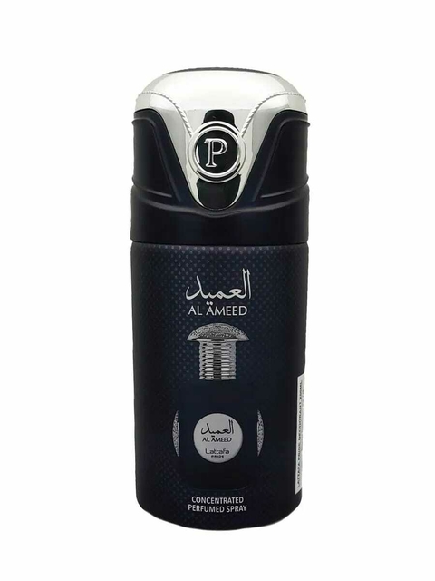 Spray Corporal Concentrado Lattafa Tharwah Silver - Perfume Masculino - 250ml