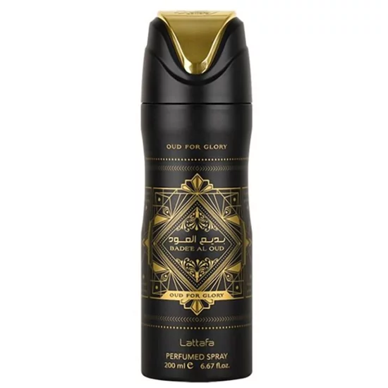 Spray Corporal Concentrado Lattafa Bade’e Al Oud Oud for Glory - Perfume Unissex 200ml