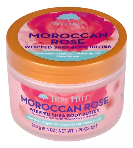 Manteiga Corporal- Tree Hut- Shea Body Butter Moroccan Rose  240g