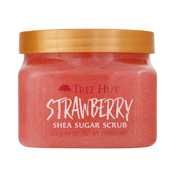 Esfoliante Corporal -Tree Hut- Strawberry Shea Sugar Scrub 510gr