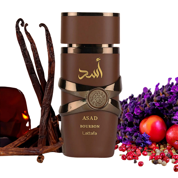 Asad Bourbon Lattafa - Eau de Parfum -Perfume Masculino 100ml