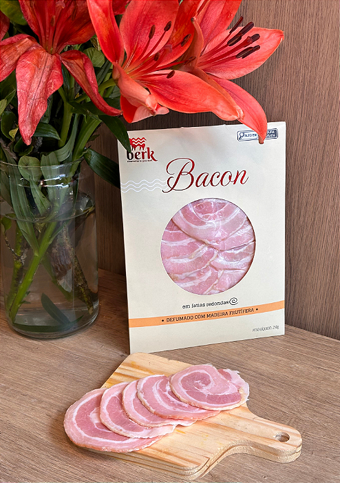 BACON EM FATIAS REDONDAS - 250g