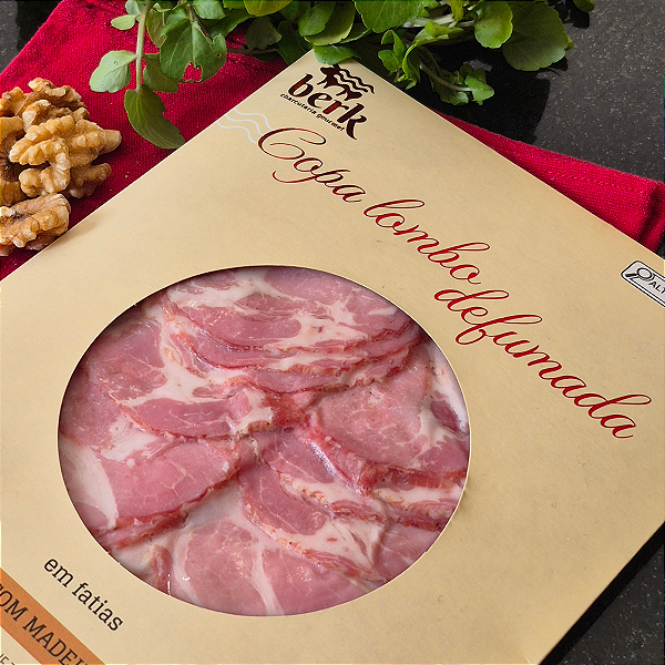 COPA LOMBO DEFUMADA FATIADO 250G PREMIUM