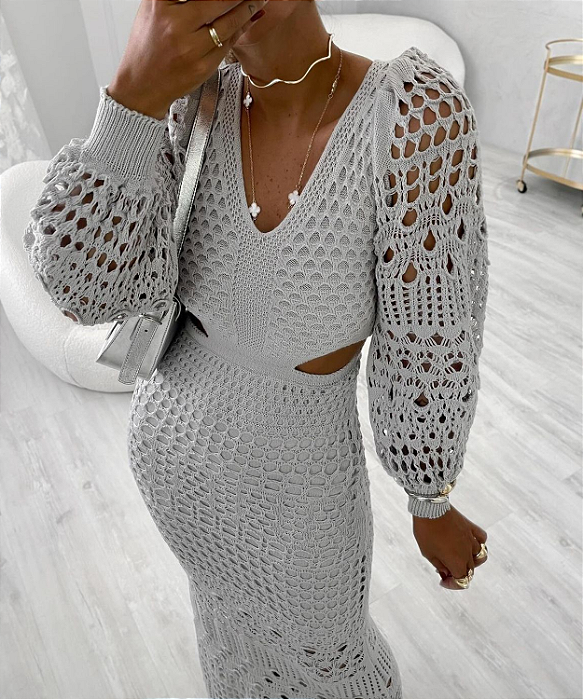 Vestido Midi Tricot Diana