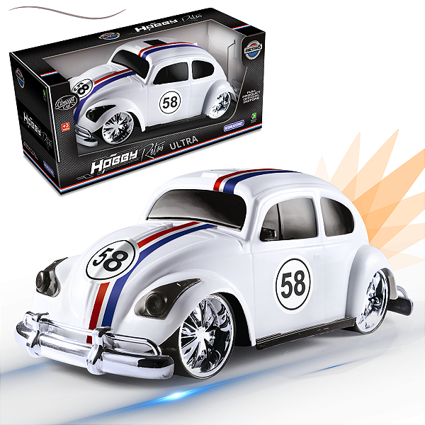 Carrinho Grande Infantil Menino Herbie Hobby Fusca Grande