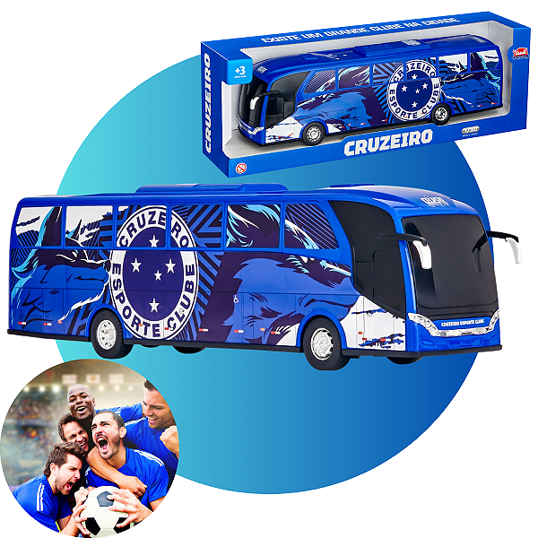 Brinquedo Replica Ônibus Cruzeiro ENVIO IMEDIATO