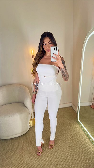 Conjunto Calça Fivelas
