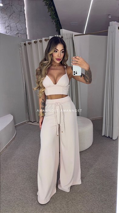 Conjunto Marie Pantalona 5 estrelas