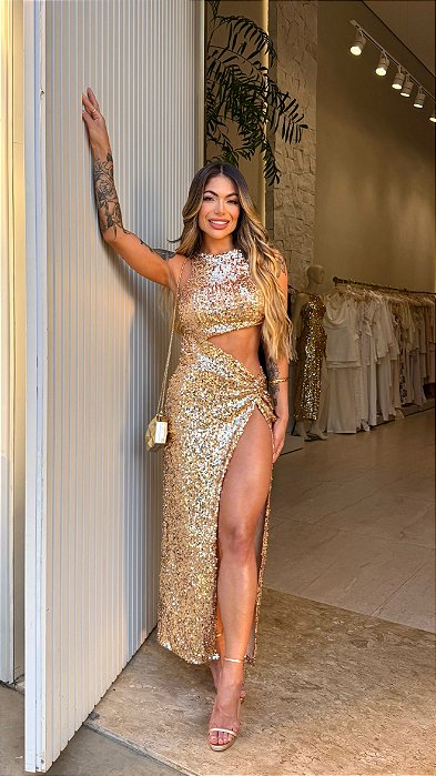 Vestido Arraial “ Z “ Paetês !