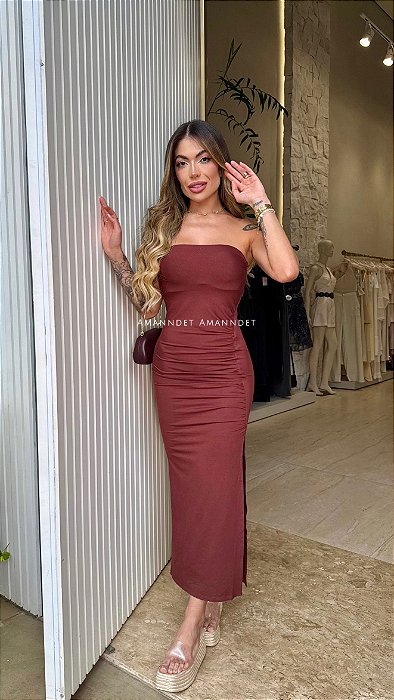 Vestido TQC Midi Open !