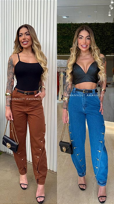 Calça Jeans Slouchy 5 Estrelas !