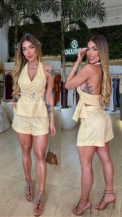 Conj. Colete Cinto/Short 5 Estrelas !