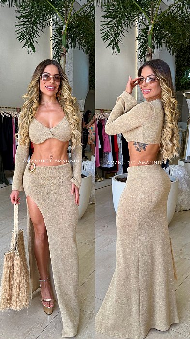 Conj. Malha Law Glow Khloe “Z” !