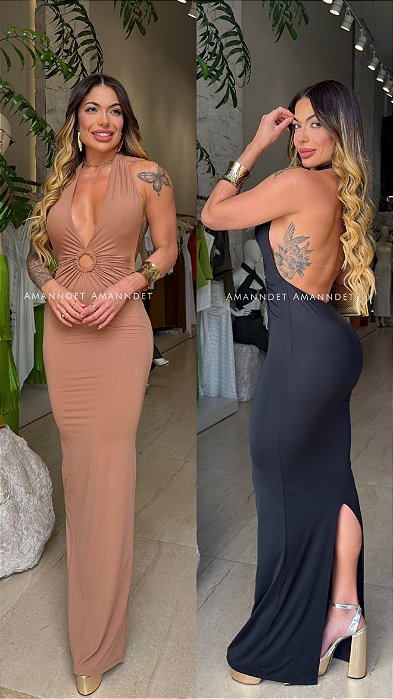 Vestido Amélia Malha Confort “Z”