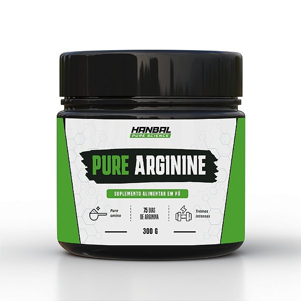 Arginina Pure 300g - Hanbal