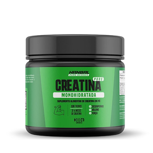 Creatina Monohidratada 300g - Hanbal