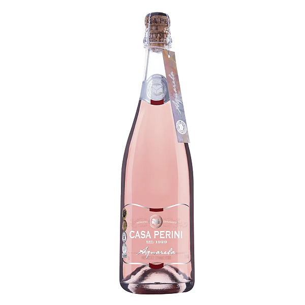 Espumante Casa Perini Aquarela Moscatel Rosé 750ml